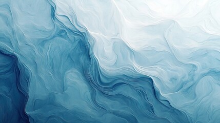 Poster - Minimalist light blue gradient background with subtle texture, ideal for contemporary design projects.