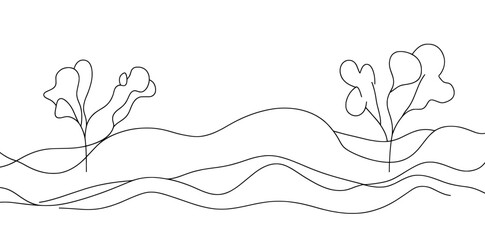 Aufkleber - Illustration of seamless seamless wallpaper pattern.
