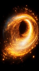 Poster - Mesmerizing Blend of Light and Shadow in Motion