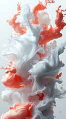 Poster - Vibrant Abstract Digital Shapes in Dynamic Collage
