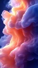 Poster - Vibrant Digital Shapes in Abstract Collage Design