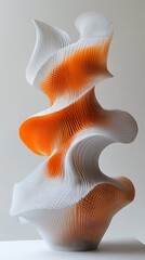 Poster - Organic and Digital Fusion in Abstract Sculpture