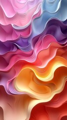 Poster - Fluid Motion Graphics in Vibrant Colors