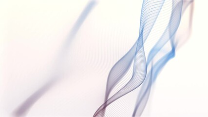 Aufkleber - A Beautiful Abstract Pastel Gradient Background Featuring Smooth Flowing Lines and Shapes