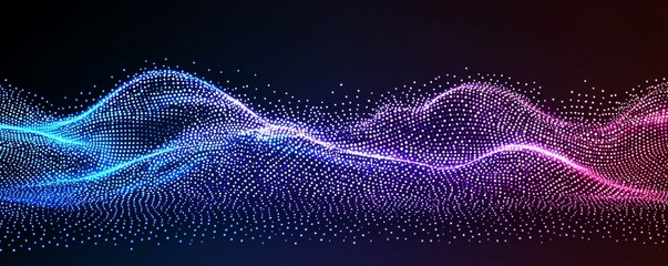 Poster - Cybersecurity for business and internet project. Abstract futuristic background. Presentation about big data.