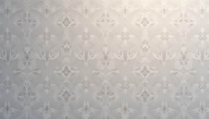 Wall Mural - seamless geometric texture with intricate patterns on a smooth matte surface under soft diffused lig