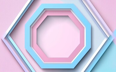 Poster - Modern hexagon patterns. Geometric abstract backgrounds with simple hexagon shapes. Medical, technology, or science designs.