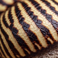 Wall Mural - snake in the zoo, close up