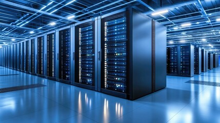 Poster - Advanced Data Center with Efficient Cooling System