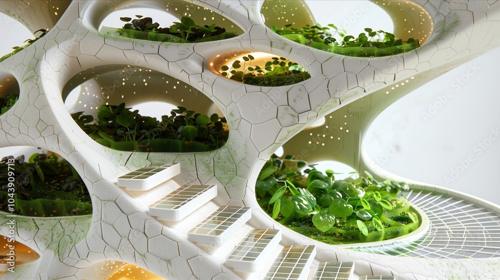 Innovative Vertical Garden Design Showcasing Sustainable Urban ...