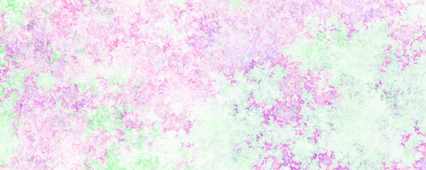 Wall Mural - soft pink green marble pattern texture background with space. grunge pink texture with scratches mar