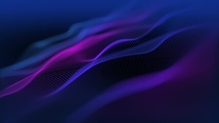 Aufkleber - Explore Abstract Seamless Background Wave Patterns Enhanced with Dynamic and Mesmerizing Lighting Effects