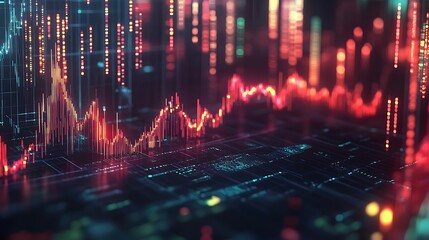 Dynamic stock market versus forex trading graph performance comparison