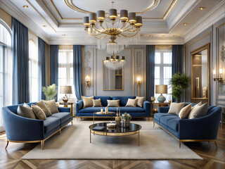 Elegant Luxury Living Room