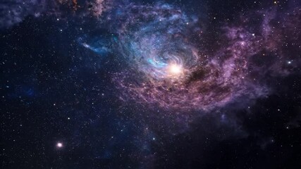 Wall Mural - stars universe astronomy space galaxy sky abstract nebula night starlight star light blue dark plane