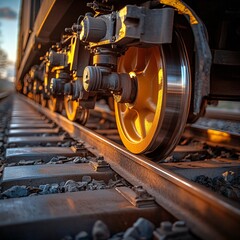 modern train wheels