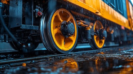 modern railway wheels