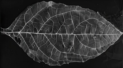 Poster - Detailed Cross Section View of Leaf Structure