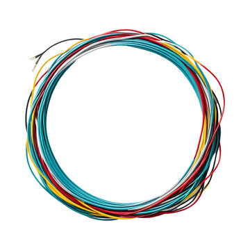 Electric Cable Border PNG Transparent Background