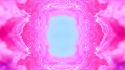 Poster - Vibrant Retro Psychedelic Kaleidoscope, dynamic patterns swirling in bright colors, creating an abstract backdrop with a rhythmic pulse, ideal for creative projects and visual explorations