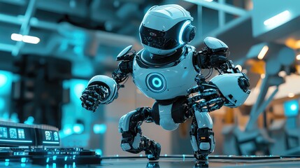 Poster - Advanced Dynamic Robot Powered by Battery Technology