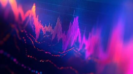 Poster - 3D Trend Visualization in High Contrast Style