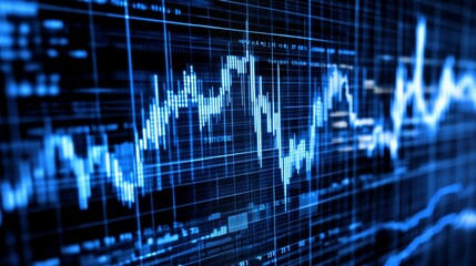 Poster - High Contrast Market Analysis with Technology Elements