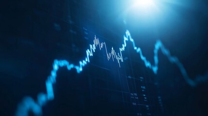 Poster - Modern Market Analysis with High Contrast Background