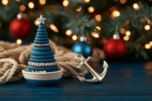 海のクリスマスリース – 無料のパブリックドメイン画像 | Public