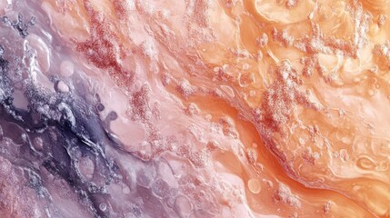 Poster - Elegant Skin Lesion Texture in Calibrated Colors