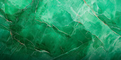 Leinwandbilder - stunning flat view of imperial jade surface texture, showcasing rich green hues and intricate veining. This natural stone exudes elegance and sophistication, perfect for various design applications