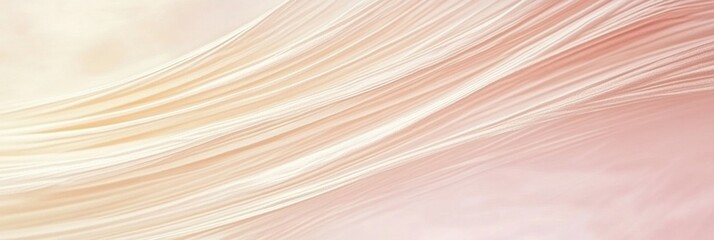 Aufkleber - Soft Pastel Abstract Background with Fluid Motion Blur and Curved Lines