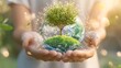 © Thanapon - Person Nurturing a Small Green Tree