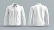 © MDShah - Blank long sleeve collared shirt mockup