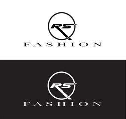 Fototapete - rs logo designee 