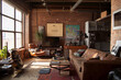 © Galih - Vintage Loft House with Retro Furniture and Expose
