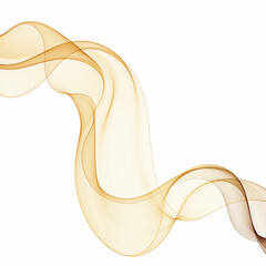 Leinwandbilder - Smooth flow of waves. Color wave. Abstract design elements. Eps 10
