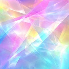Wall Mural - Subtle rainbow prism background for soft effects