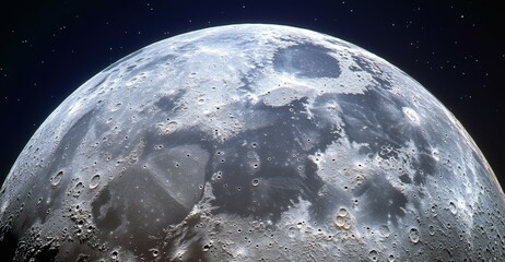 Wall Mural - lunar exploration is once again in the spotlight as countries plan missions to return to the moon.
