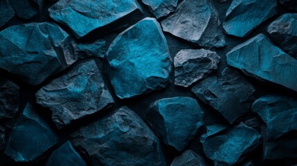 Poster - Smooth Stone Textures with Gradient Lighting Effects