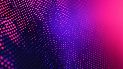 Aufkleber - Vibrant Tech Patterns with Bold Contrast Lighting