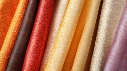 Poster - Vibrant Textile Patterns with High Contrast Lighting