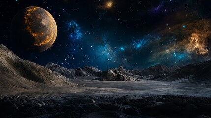 Wall Mural - a look into the universe 3