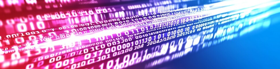 Poster - technology background virtual reality machine learning cyber security stock quantum computing neural