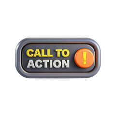 Poster - This image shows a stylized call to action button featuring bold text and an eye-catching orange button. Perfect for digital marketing campaigns.