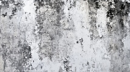 Poster - Textured background of monochrome concrete with a grunge effect