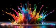 © kansak01 - Cartoon Liquid Transition Animation with Smooth Tapered Fluid Effects in Low Light, Perfect for Video Edits and Creative Projects