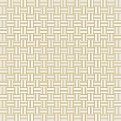 Poster - wicker texture of geometric pattern. simple fabric abstract background.