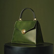 © GaziRabiulIslam - Handbag or purse or bag with Hardware on Vibrant Background – Hyper-Realistic Fashion Photography