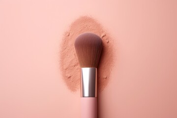 Beauty foundation cosmetics brush eyelash.